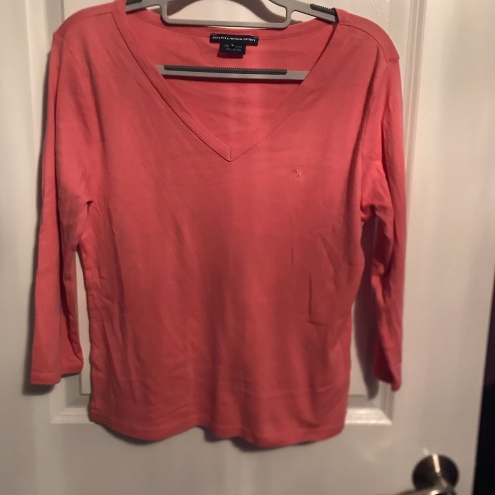 Ralph Lauren Sport V Neck knit top